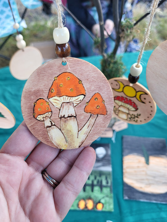 Three Mushrooms.